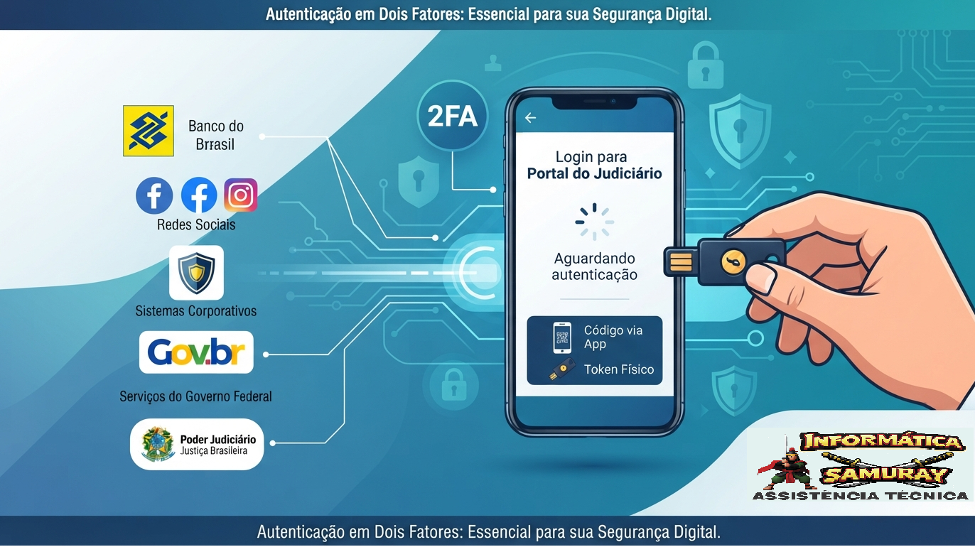 Sua senha não é mais suficiente: descubra por que a autenticação em dois fatores se tornou indispensável